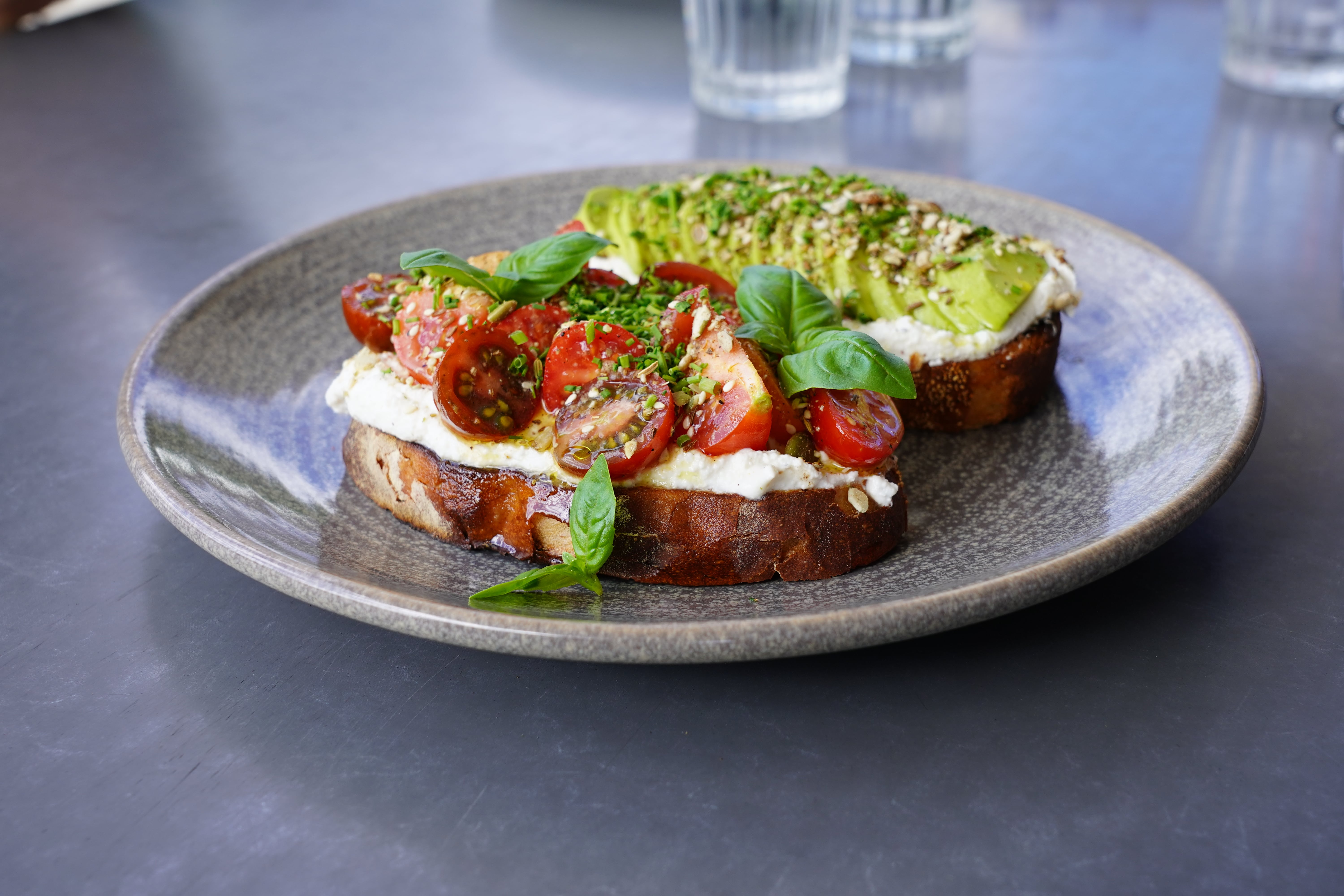 most delicious avo on toast